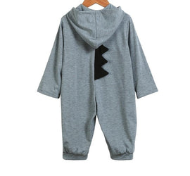 Baby Dinosaur Hooded Romper Jumpsuit
