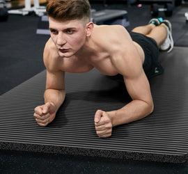 Men's Large size,  15mm thick, Fitness Mat