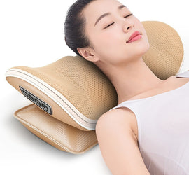 Shiatsu U shape massage pillow