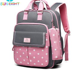 Kid's Bag School Backpack with Free pencil bag