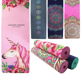 ZenTangle Color Printed Fitness Mat