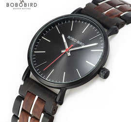 BOBO BIRD Relogio Stallion Chronograph Wooden Watch