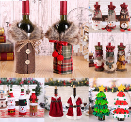 Holiday Treasures Christmas Spirits Bottle Cover