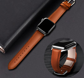 iConic Apple Watch Leather Band For Men