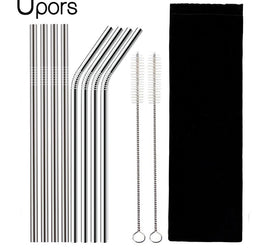 Eco-friendly Reusable, Stainless Steel Drinking Straws