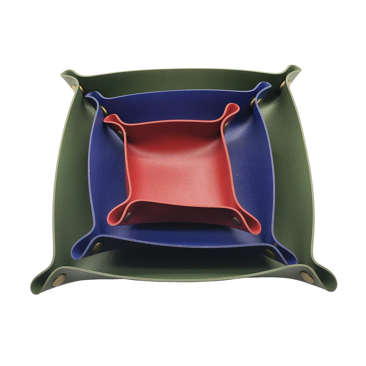 Leather-Look Valet Tray