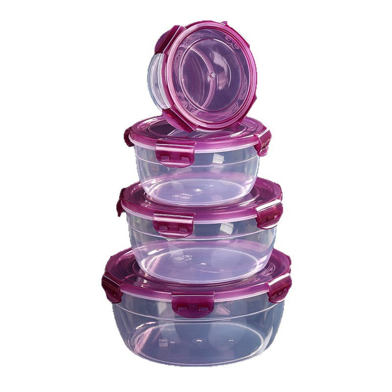 Clear Fridge Food Storage Container Set