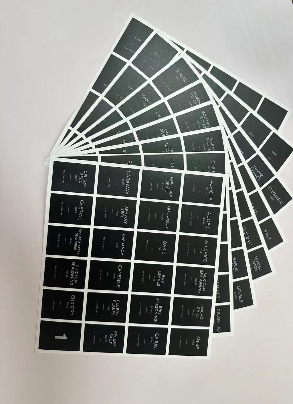 Waterproof Pantry Labels