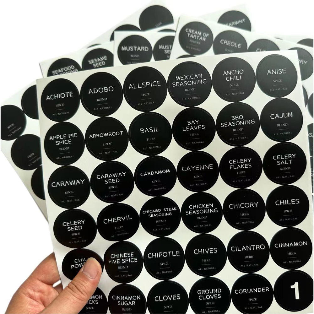 Waterproof Pantry Labels
