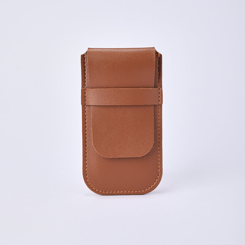 Leather-Look Watch Travel Pouch