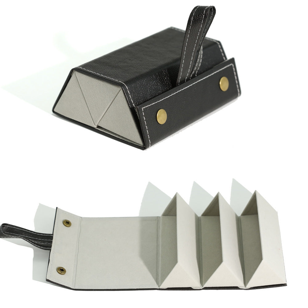Foldable Multi-Slot Glasses Case