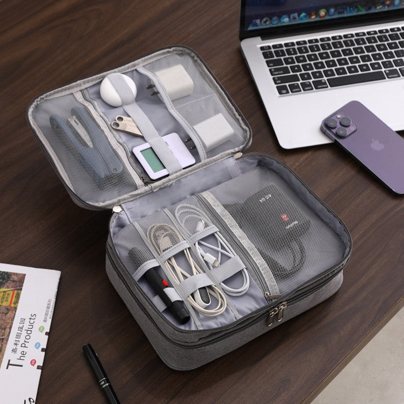 3-Layer Tech Travel Organizer