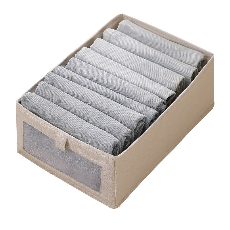Foldable Storage Box with Window