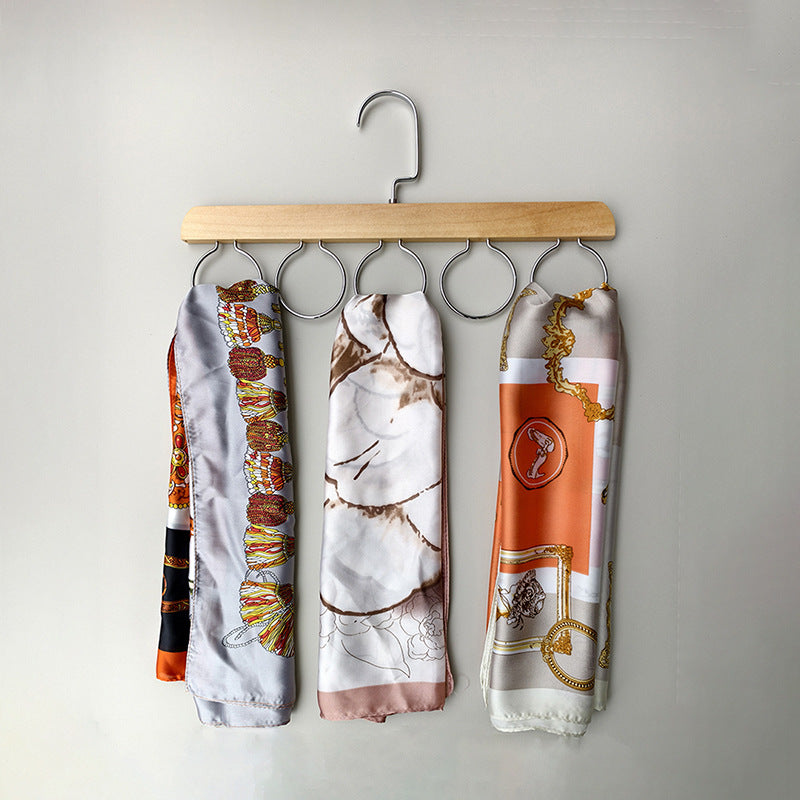 Wooden Scarf and Belt Hanger