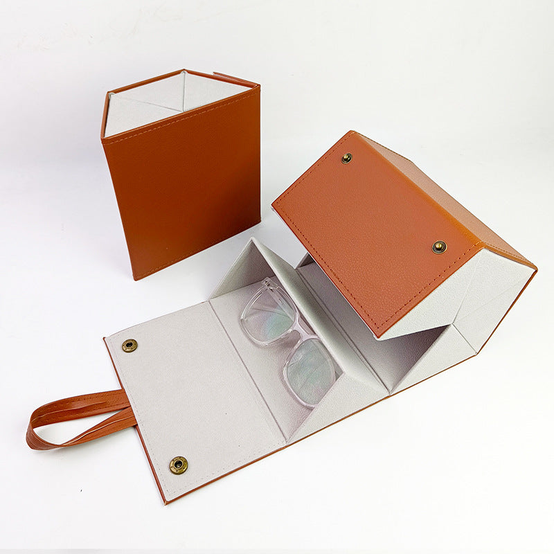 Foldable Multi-Slot Glasses Case