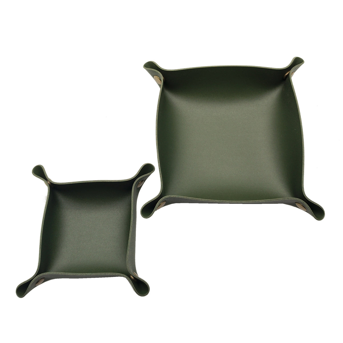 Leather-Look Valet Tray