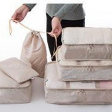 Travel Packing Cubes Set (6-Piece)