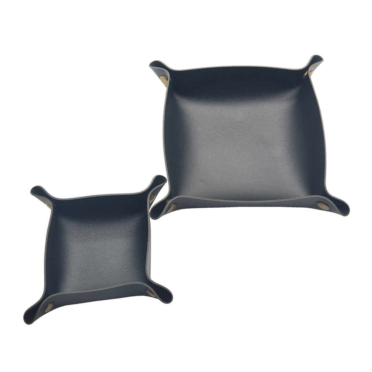 Leather-Look Valet Tray
