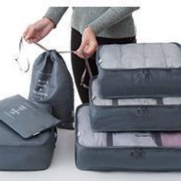 Travel Packing Cubes Set (6-Piece)