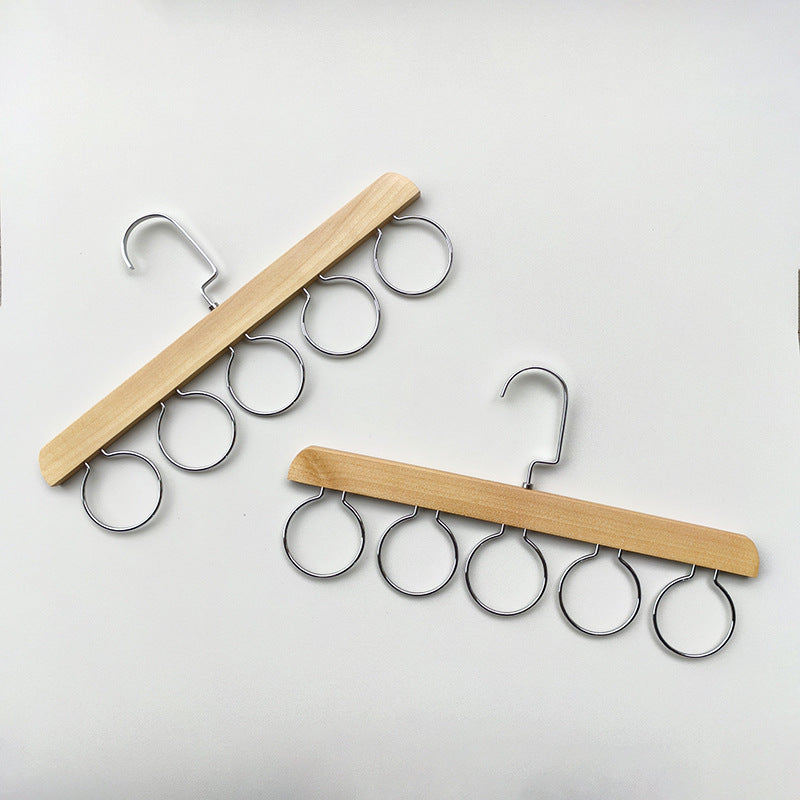 Wooden Scarf and Belt Hanger