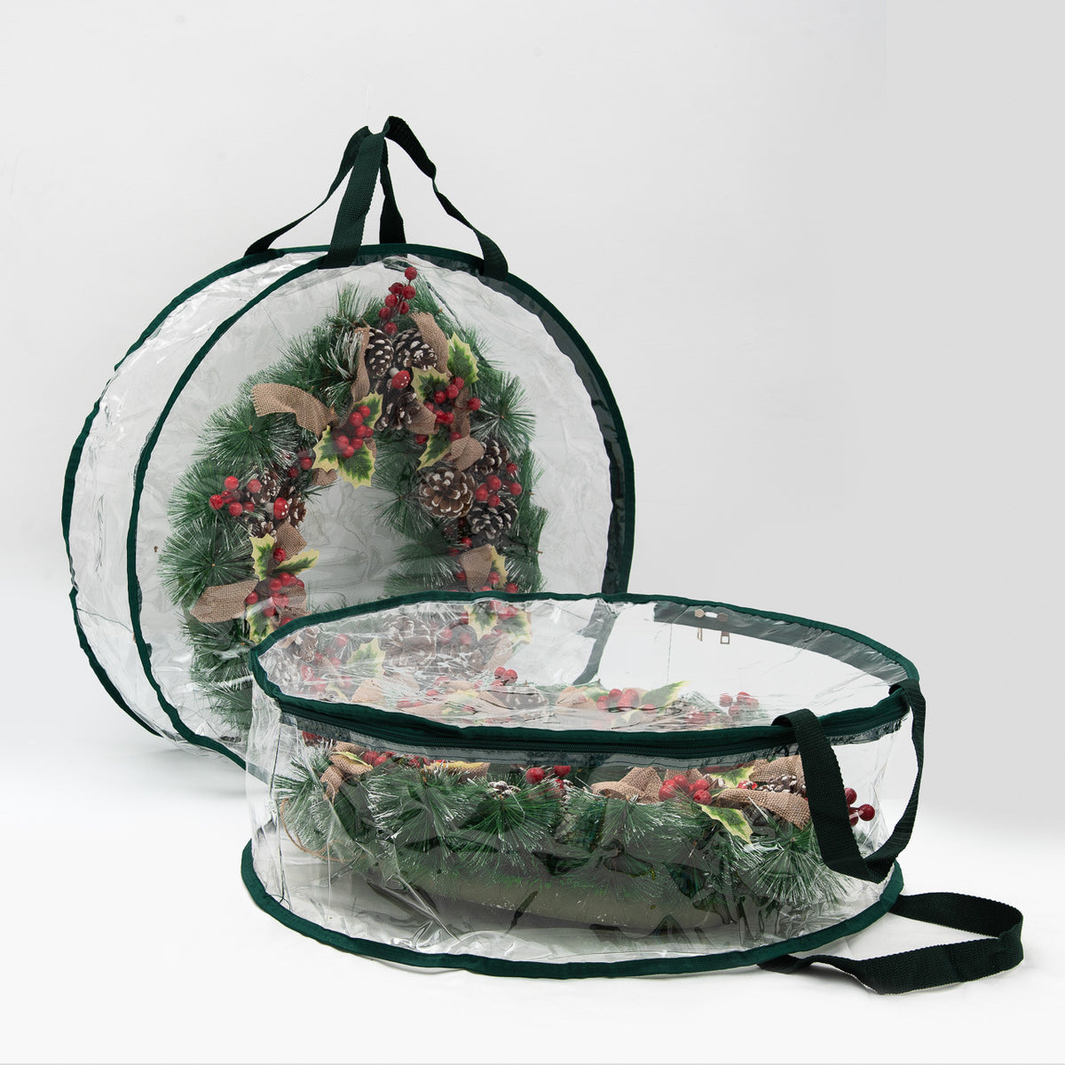 Clear Wreath Storage Bag