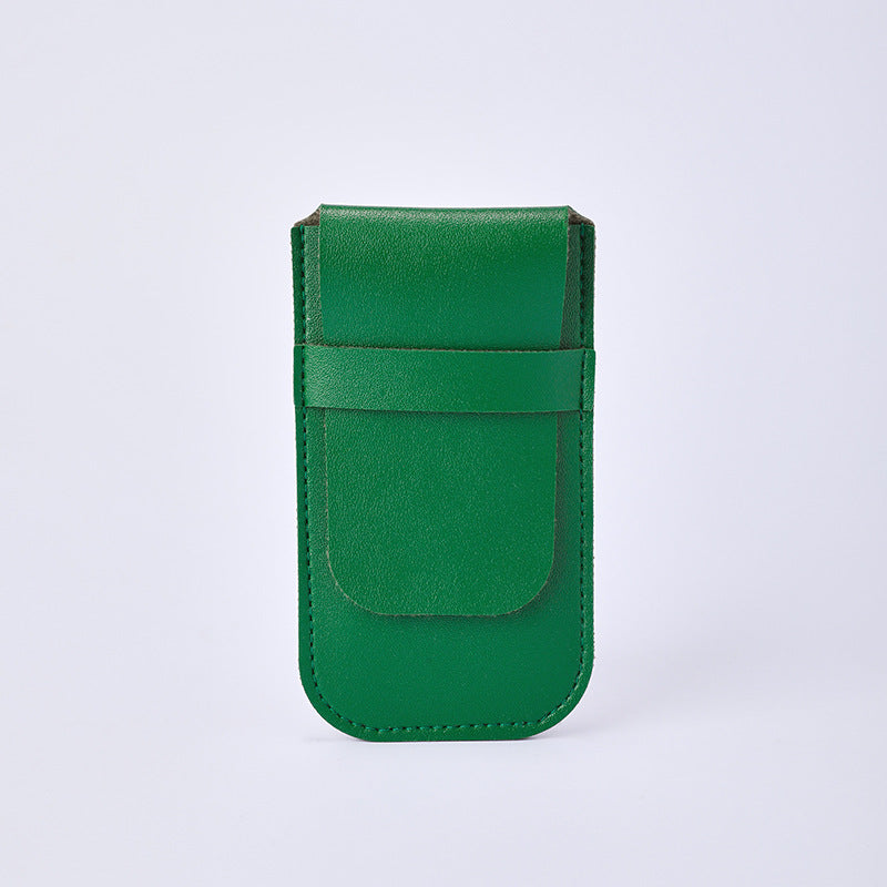 Leather-Look Watch Travel Pouch