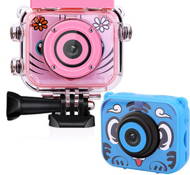 Newest Children Mini Camera 2.0 Inch LCD Screen Digital Video Photo Camera Waterproof 1080P Kids Camera Children Birthday Gift