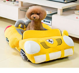 Sports Car Pet Bed for Small Dogs and Cats