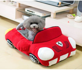 Sports Car Pet Bed for Small Dogs and Cats