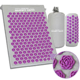 Acupressure Massage Yoga Mat & Pillow Set with Free Bag