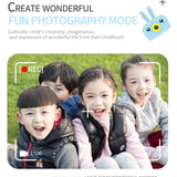 Kid's cartoon camera HD digital w/2 inch display