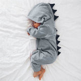 Baby Dinosaur Hooded Romper Jumpsuit