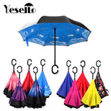 Double Layer Inverted, Windproof Umbrella