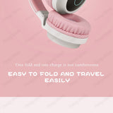 LED Cat Ear Noise Cancelling Headphones