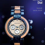 BOBO BIRD Handmade Wooden Watch For Men