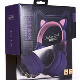 LED Cat Ear Noise Cancelling Headphones