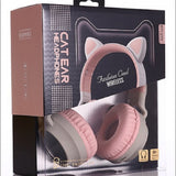 LED Cat Ear Noise Cancelling Headphones