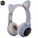 LED Cat Ear Noise Cancelling Headphones