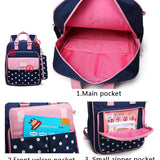 Kid's Bag School Backpack with Free pencil bag