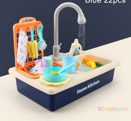 Junior Chef Kitchen and Electric Dishwasher Set