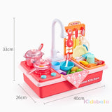 Junior Chef Kitchen and Electric Dishwasher Set