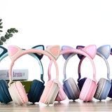 LED Cat Ear Noise Cancelling Headphones
