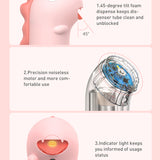 Automatic Hand Soap Dispenser Induction Foaming Soap Dispenser Liquid Soap Dispenser Hand Washer for Kids