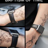 iConic Apple Watch Leather Band For Men