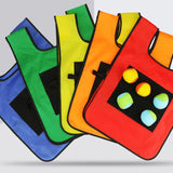 Kids Outdoor Sport Game Props Vest Sticky Jersey Vest Game Vest Waistcoat With Sticky Ball Throwing Toys For Children Sports Toy