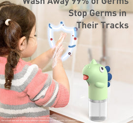 Automatic Hand Soap Dispenser Induction Foaming Soap Dispenser Liquid Soap Dispenser Hand Washer for Kids