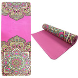 ZenTangle Color Printed Fitness Mat