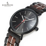 BOBO BIRD Relogio Stallion Chronograph Wooden Watch