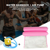 Swimming Pool Inflatable Hammock (w/ free pump)