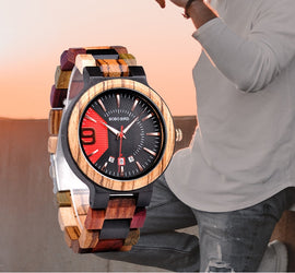 BOBO BIRD Relogio Masculino Wooden Watch